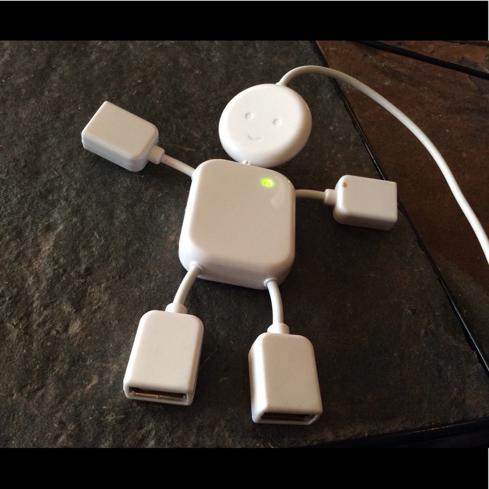 COPY - COPY - Smiley Face “Force”:Multiport USB Charger